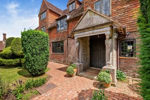 05. The front entrance to The Manor House at Pekes. 
