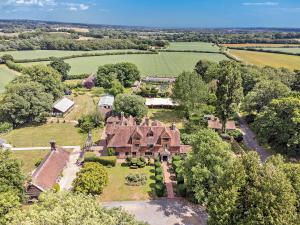 The Pekes Manor Estate - A bird's eye view of The Manor House.