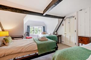 44. The Manor House at Pekes. Nanny's Bedroom.  