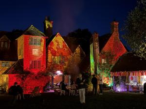 Pekes Manor at Night, on the occasion of Seth & Claire's 50th Anniversary. September 2025.
