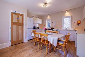 Tudor View at Pekes Manor - the Kitchen and Dining area.